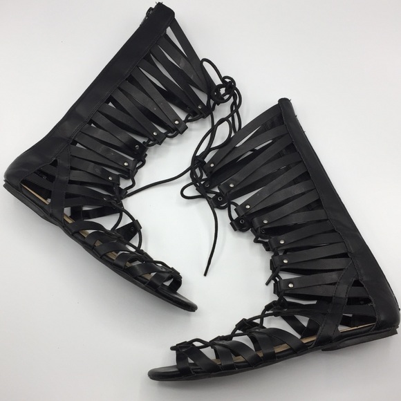 american rag black sandals